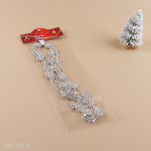 Popular products silver christmas decoration bead chain
