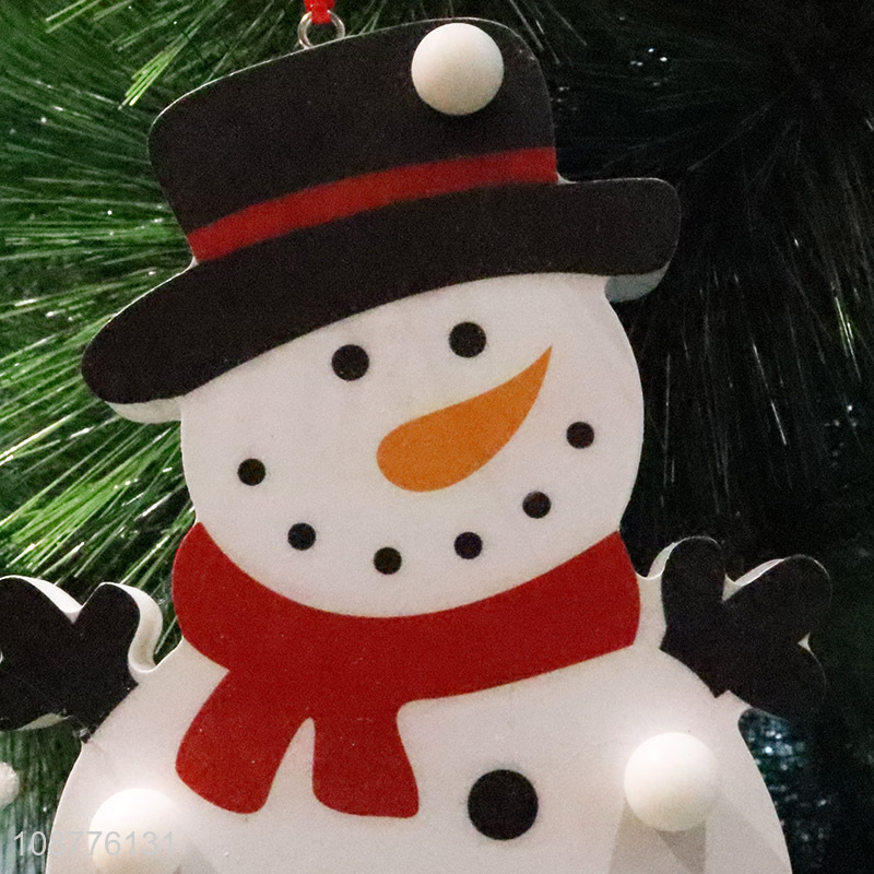 Yiwu market snowman christmas hanging ornaments