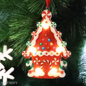 Good quality house shaped christmas hanging ornaments
