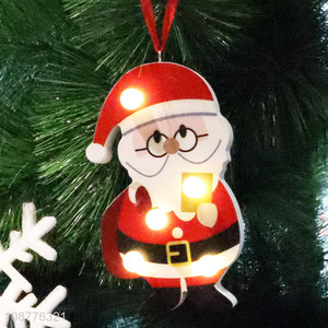 Best selling santa claus christmas hanging ornaments