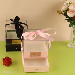 Popular products transparent gifts packaging box for sale