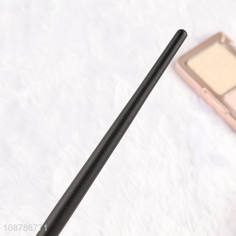 Hot selling nylon bristle angled eyeshadow brush makeup brush