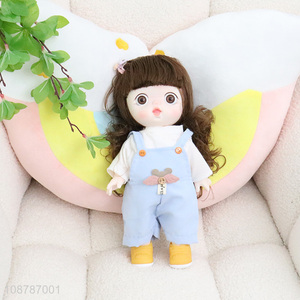 New product cute long hair girl doll baby toys