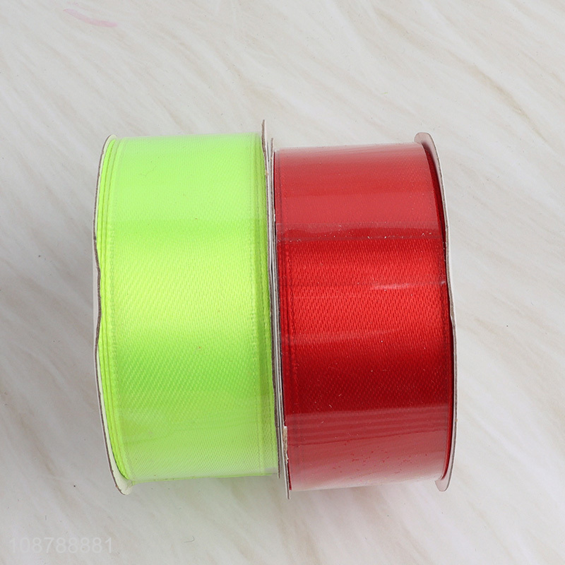 Good quality 16pcs polyester ribbons for gift wrapping