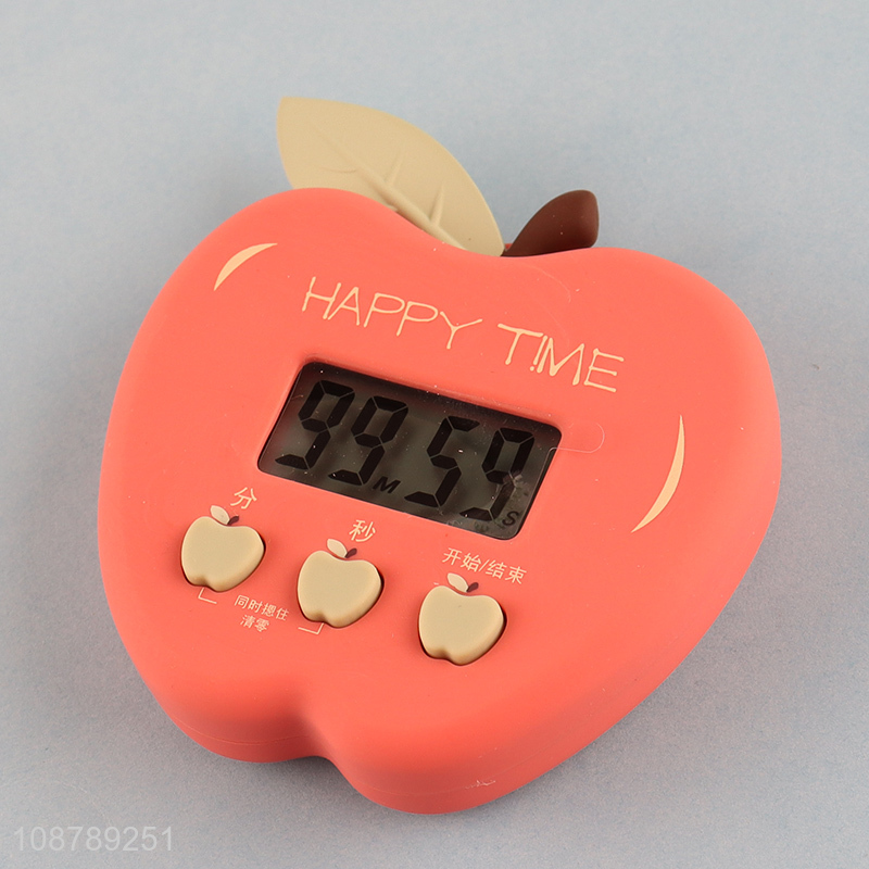 Wholesale cartoon fruit digital kitchen timer cooking timer