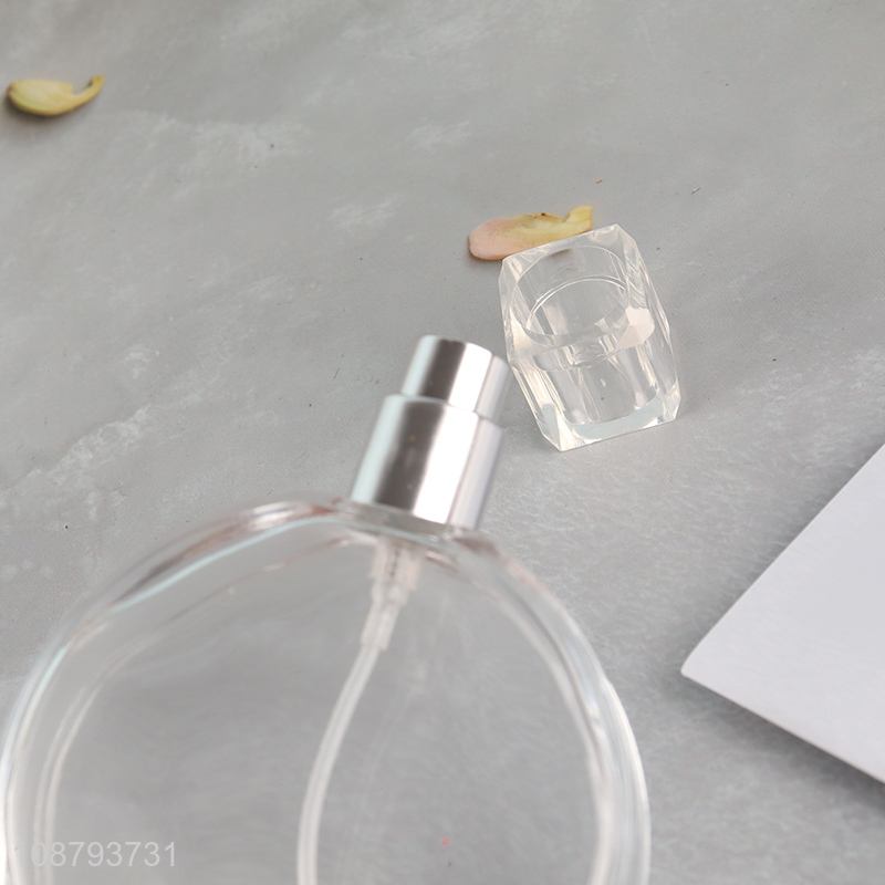 Yiwu factory unbreakable glass perfume bottle