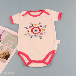 Yiwu factory breathable summer baby rompers