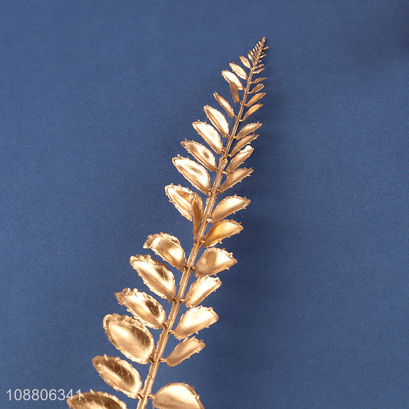 Good quality gold artificial leaves for farmhouse garden decor