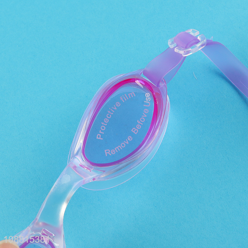 Low price anti-uv anti-fog swim goggles with ear plugs