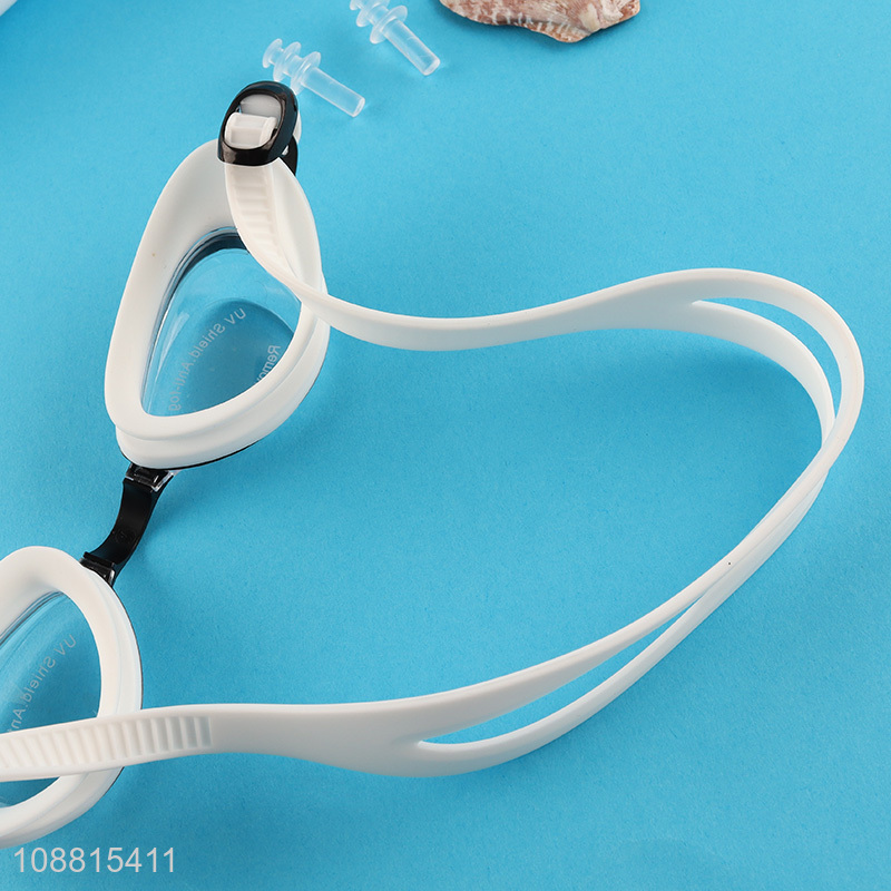 Hot selling anti-uv anti-fog no leaking swimming goggles