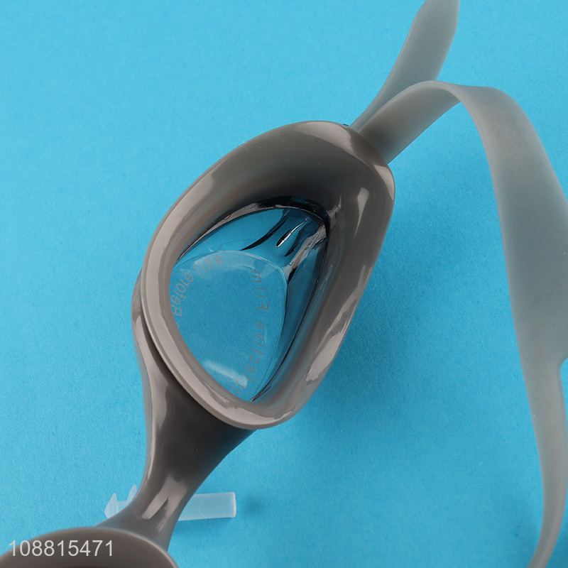 Good price waterproof  anti-fog swim goggles with ear plugs