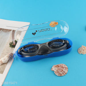 Good price waterproof  anti-fog swim goggles with ear plugs