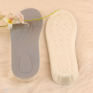 Top sale breathable soft pu massage shoes <em>insoles</em> wholesale