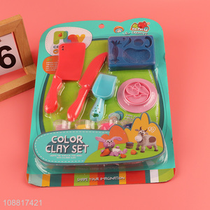 Top selling children diy <em>play</em> <em>dough</em> toys set color clay set