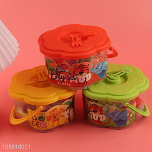Low price kids diy color mud set toy <em>play</em> <em>dough</em> set toy