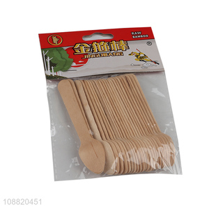 Top quality disposable bamboo ice cream scoop for sale