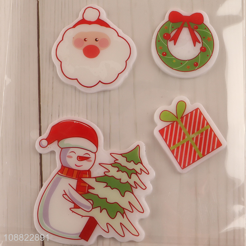 Hot Selling Christmas Window Stickers Clings for Home Decor
