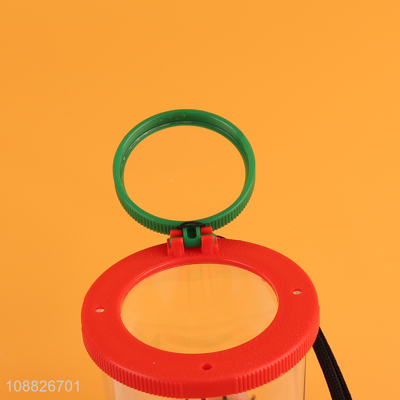 Wholesale insert bug viewer magnifying insect box bug catcher for kids