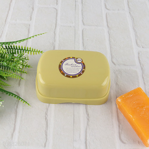 Best selling plastic soapbox soap holder for <em>bathroom</em> <em>accessories</em>