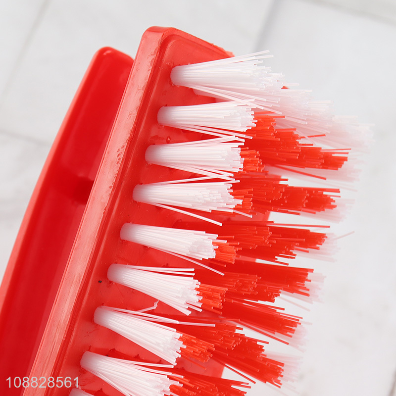 Low price plastic home scrubbing brush for cleaning tool