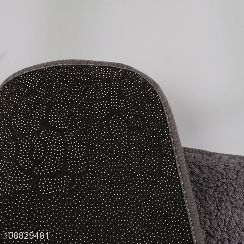 High quality durable non-slip soft ultra absorbent bathroom rug mat