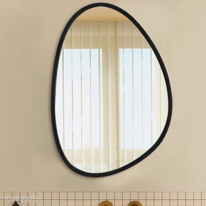 New product luxury irregular wall mounted bathroom vanity mirrors