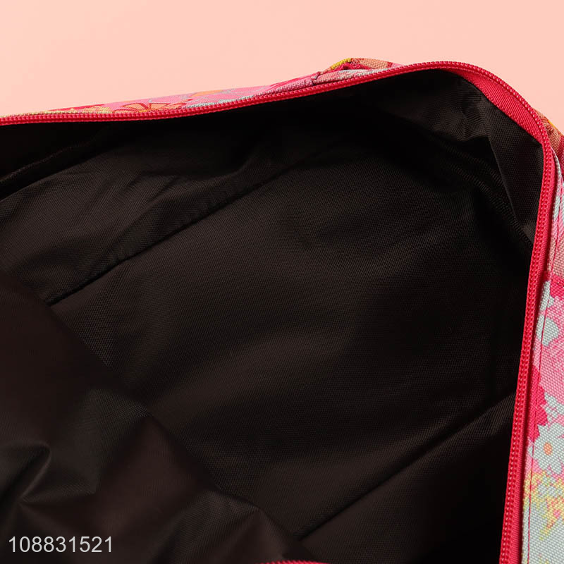 Low price pink girls students school bag school backpack