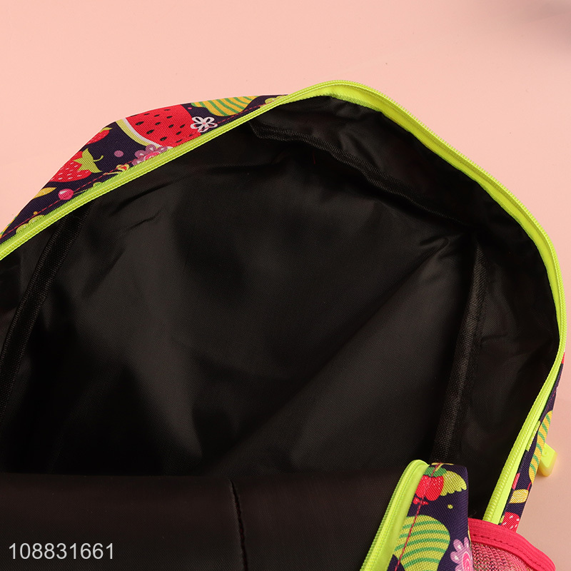 Hot sale polyester waterproof school bag school backpack