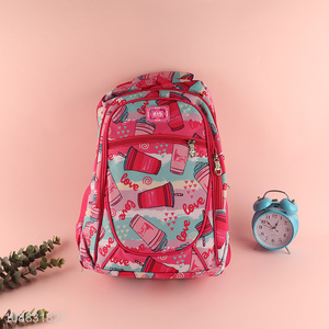 China products girls students polyester <em>school</em> bag <em>school</em> <em>backpack</em>