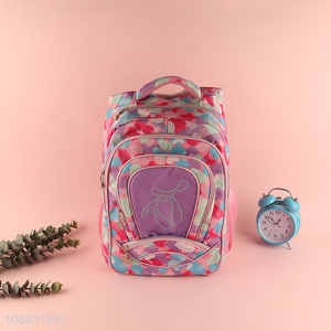 High quality girls students polyester <em>school</em> bag <em>school</em> <em>backpack</em>