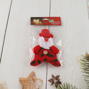 Hot sale santa claus christmas hanging ornaments for decoration