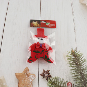 China wholesale snowman christmas hanging ornaments for xmas tree
