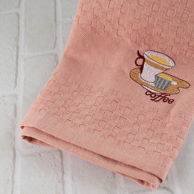 Factory price cotton kitchen cleaning cloth tea towel for sale