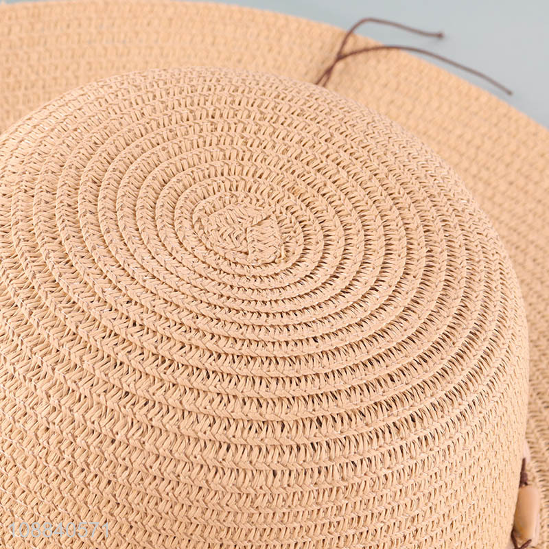 High quality summer beach straw hat sunhat for women