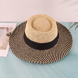 Hot selling womens straw hat sun protection sun hat