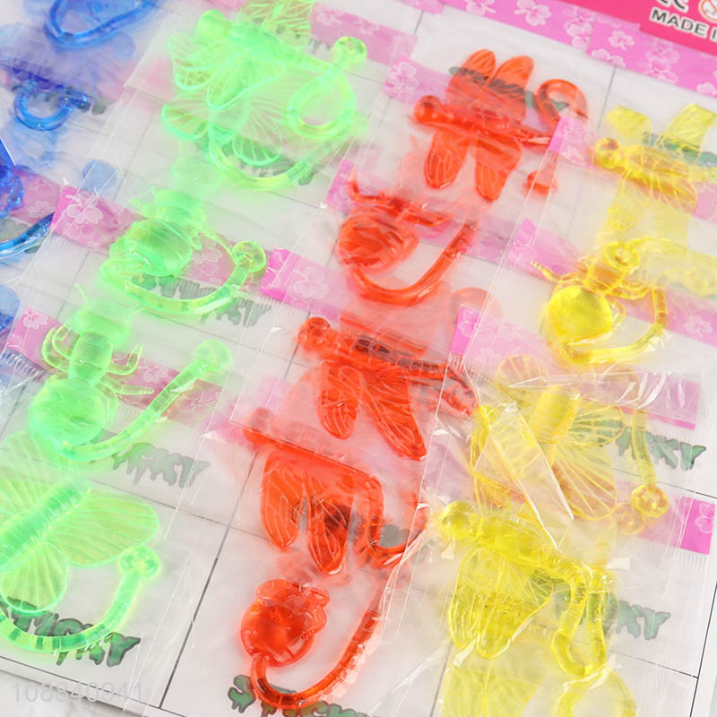 Popular Product 20 Pieces Strechy Sticky Toy Sticky Insects