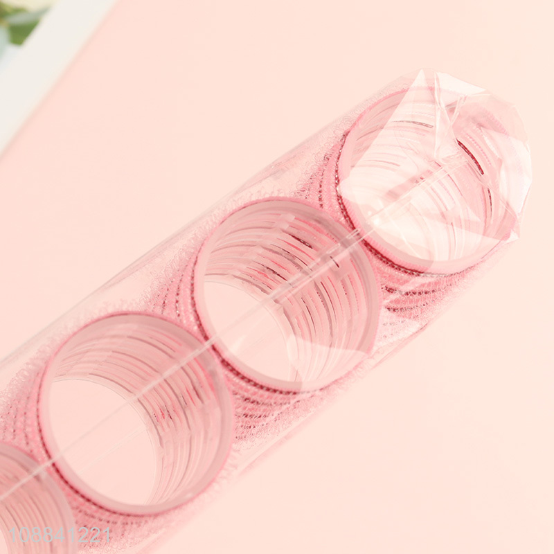 Wholesale 6 pieces hair rollers set for long thick hair