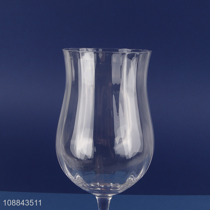 Low price glass whiskey cup wine glasses for home and bar