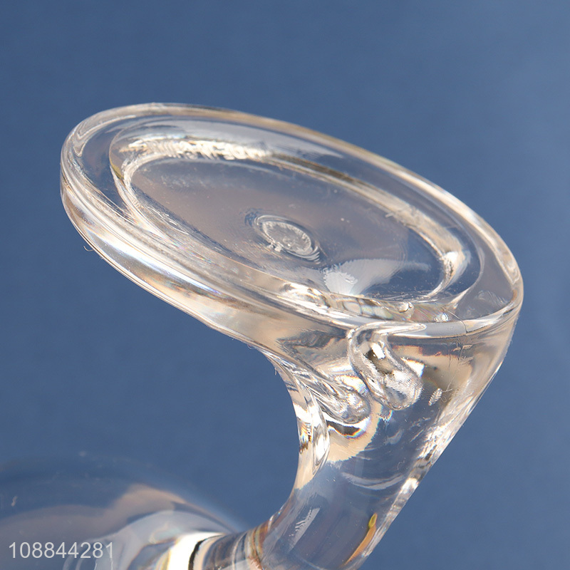 New Arrival Clear Acrylic Ice Cream Cup Footed Trifle Bowl