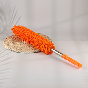 Factory price microfiber car duster with extendable handle
