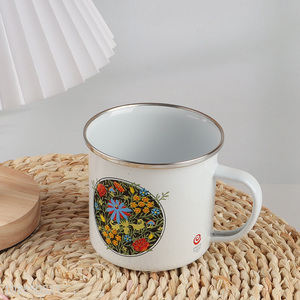 China products home enamel water cup drinking cup for sale