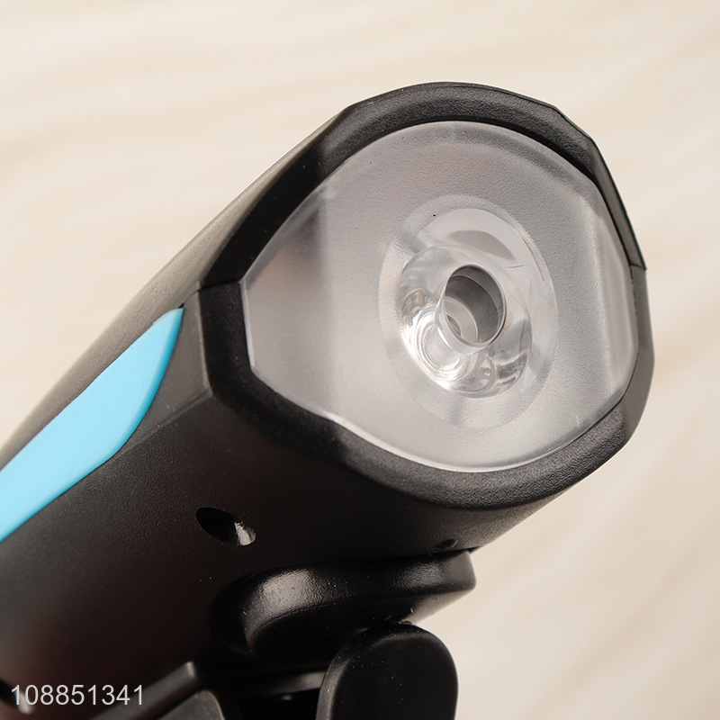 Wholesale adjustable bicycle front light usb rechargeable bike headlight