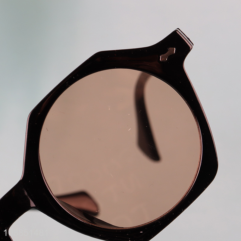 New product plastic frame uv protection sunglasses for women men