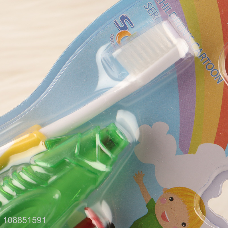 Good price soft bristle children toothbrush with water gun toy