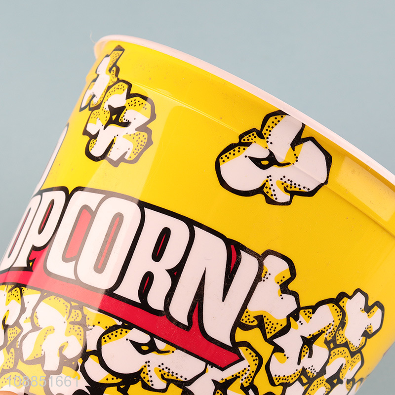 Hot selling reusable plastic popcorn bucket durable popcorn cup