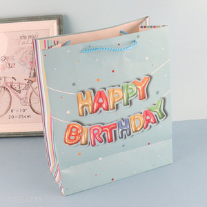 <em>Wholesale</em> paper <em>gift</em> bag with string handle birthday party supplies