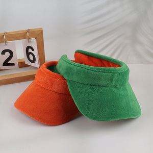Online wholesale multicolor outdoor summer sun visors cap
