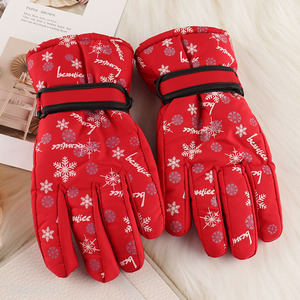 New product kids winter snow gloves insulated ski gloves