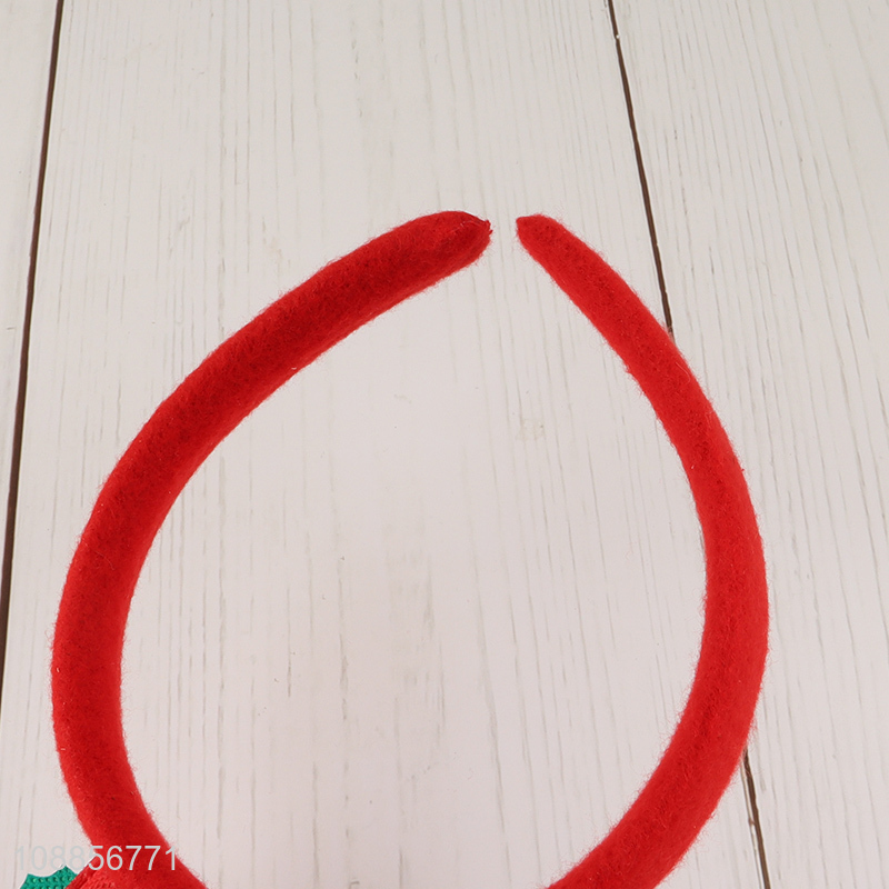 Factory price multicolor christmas party supplies hair hoop for sale