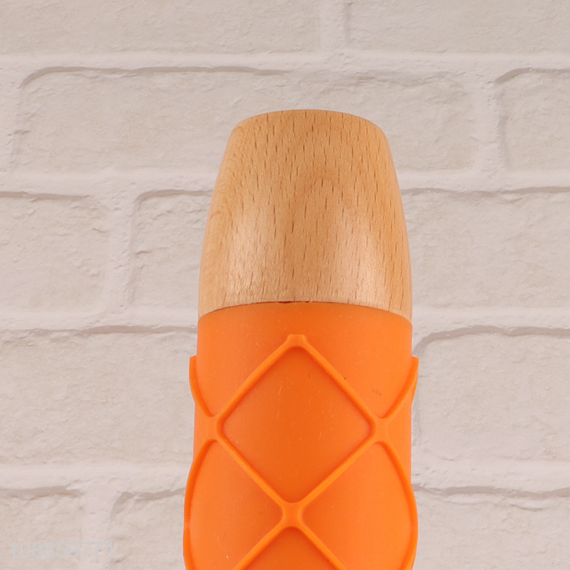 New product non-stick silicone pastry dough rolling pin for sale